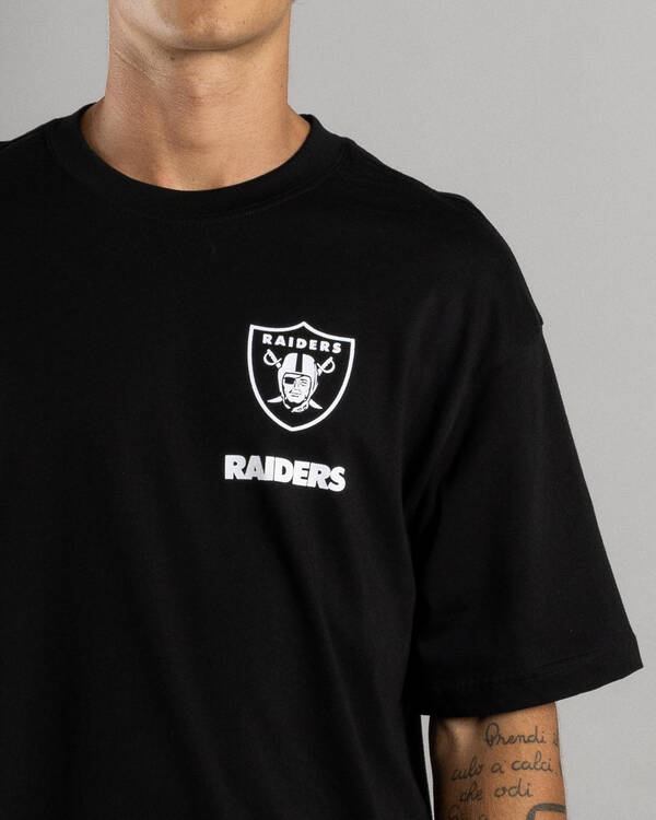 Majestic Las Vegas raiders Patch Champs T-Shirt for Mens