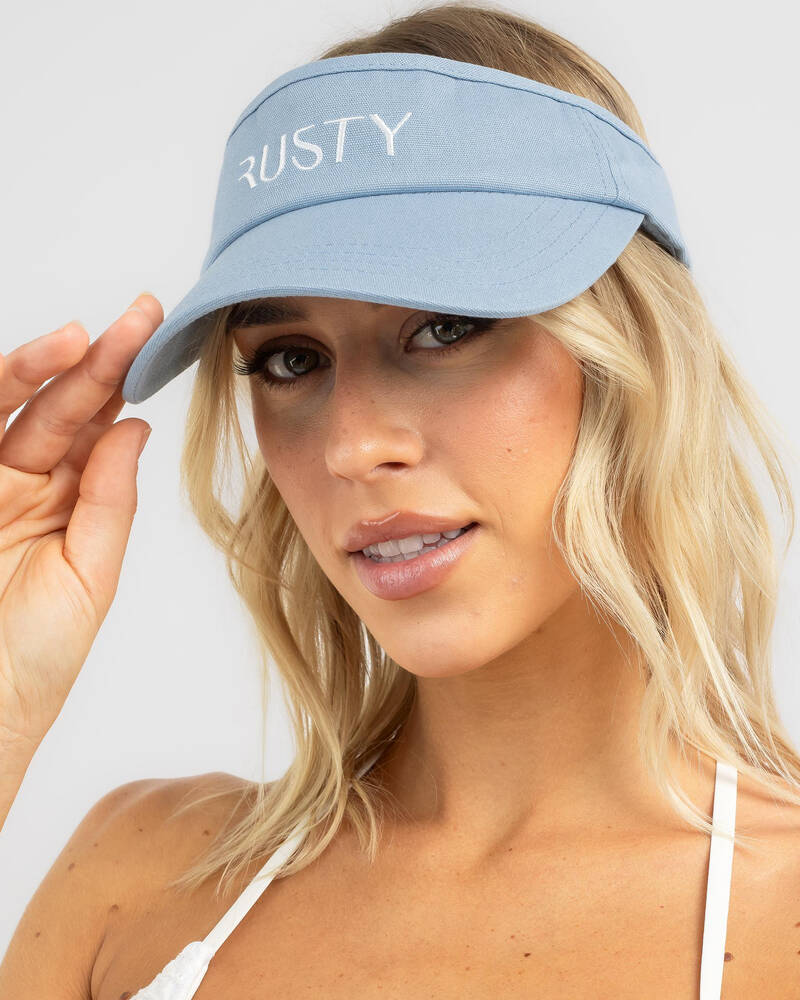 Rusty Gleam Organic Visor for Womens