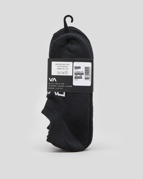 RVCA Women's Transfer Ankle Sock Pack for Womens