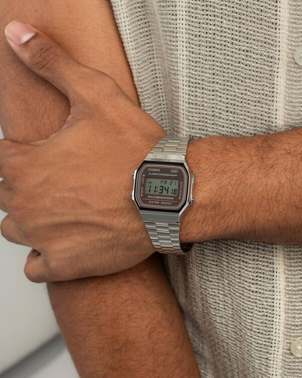 Casio A168WA-5A Watch for Mens