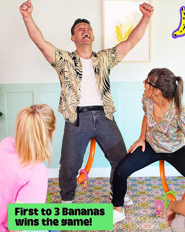 Get It Now It's Bananas! The Monkey Tail Party Game for Unisex