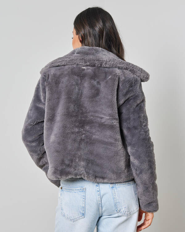 Ava And Ever Cyrus Faux Fur Jacket for Womens