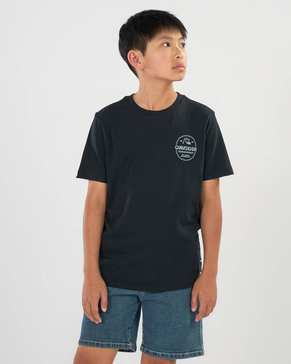Quiksilver Boys' Original Stamp T-Shirt for Mens
