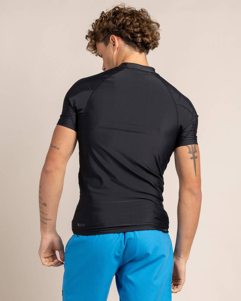 Rip Curl Search Performance Short Sleeve Rash Vest for Mens