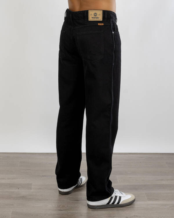 Wrangler Slacker Relaxed Straight Jeans for Mens
