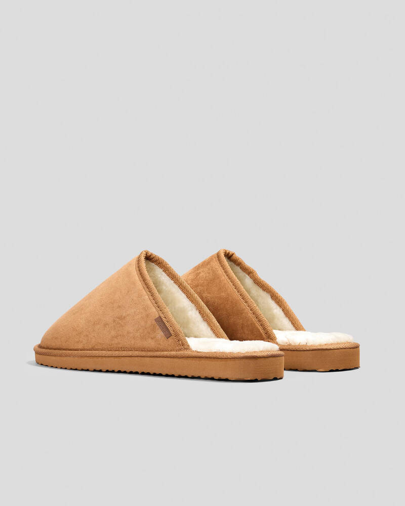 Jacks Chugg Slipper Chestnut for Mens