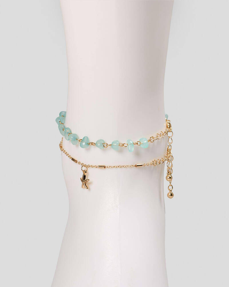Karyn In LA Myrtle Anklet Pack for Womens