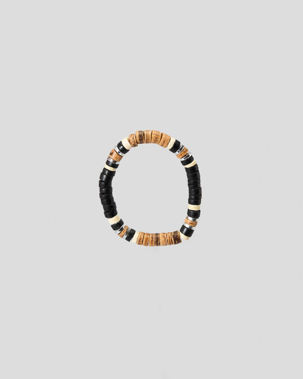 Classics 77 Wooden Necklace Bracelet Combo for Mens