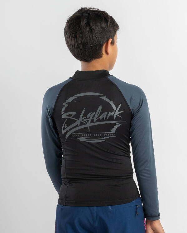 Skylark Boys' Revert Long Sleeve Rash Vest for Mens