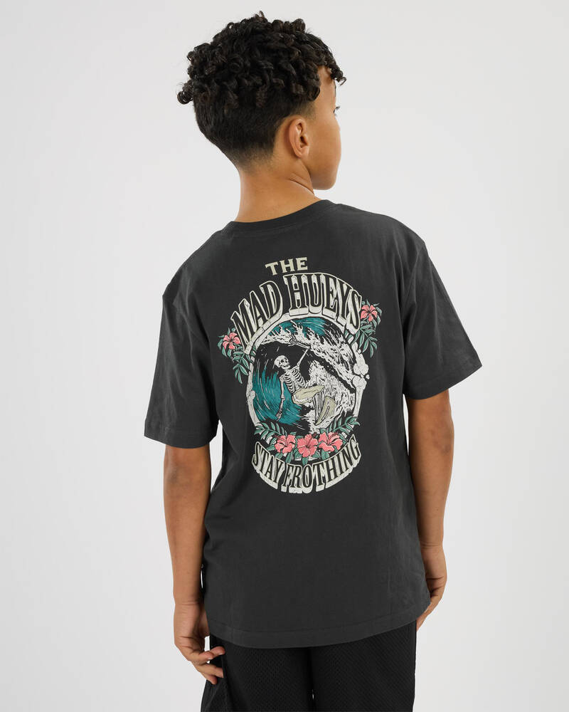 The Mad Hueys Boys' Stay Frothin T-Shirt for Mens