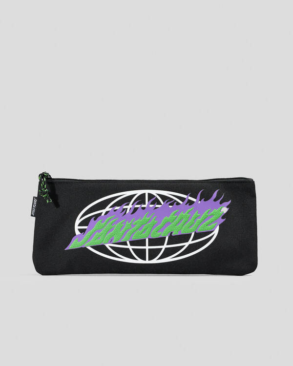 Santa Cruz Global Flame Strip Pencil Case for Mens
