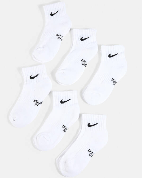 Nike Boys' Cushioned Ankle Socks 6 Pack for Mens