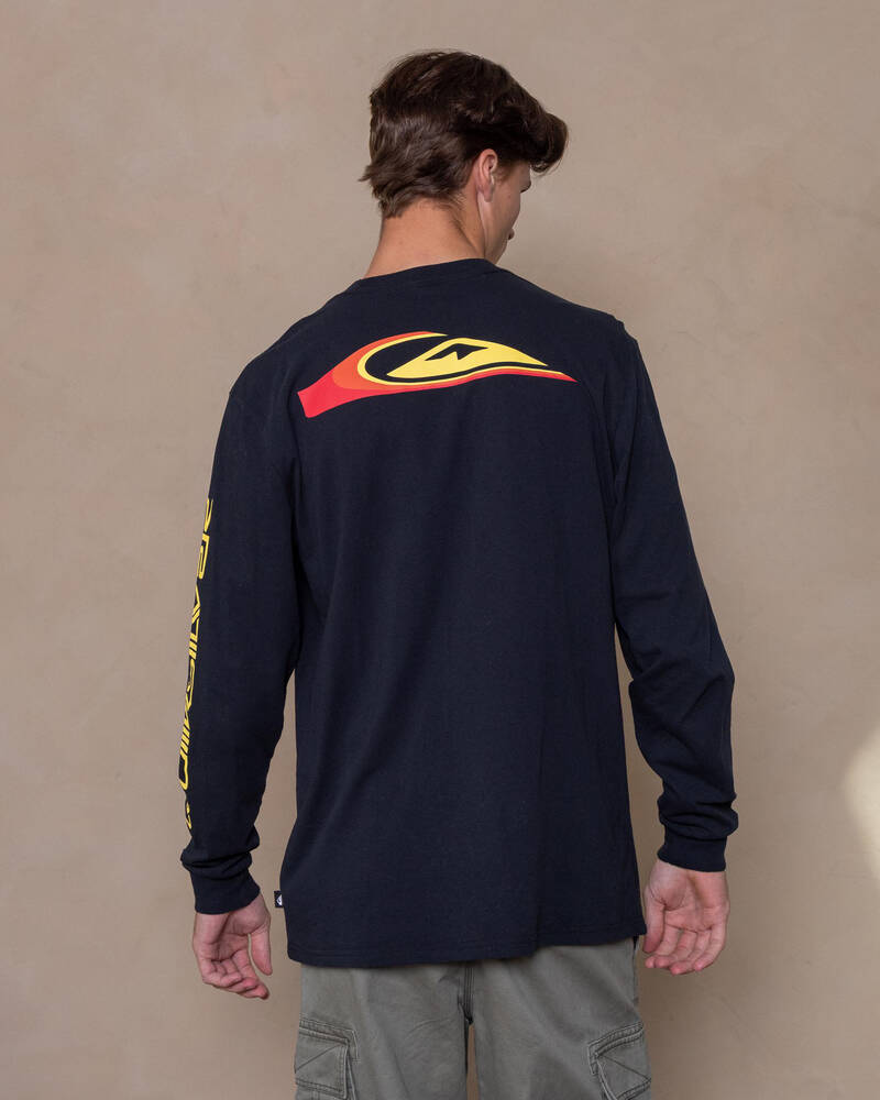 Quiksilver Warp Drive Long Sleeve T-Shirt for Mens
