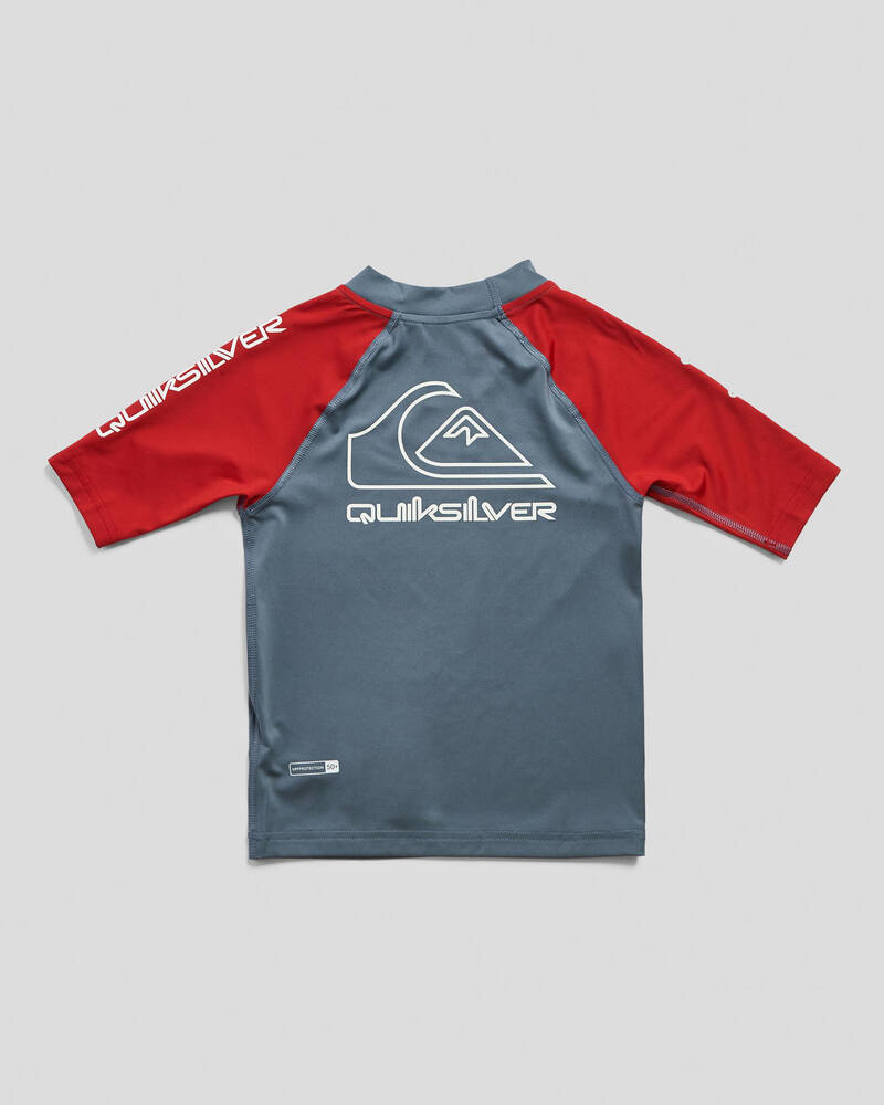 Quiksilver On Tour Toddler's Short Sleeve Rash Vest for Mens