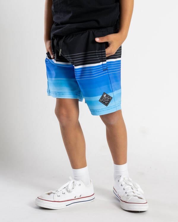 Skylark Toddlers' Creased Elastic Waist Shorts for Mens