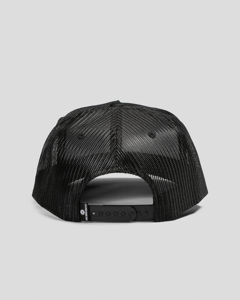 The Mad Hueys Double Spit Twill Trucker Cap for Mens