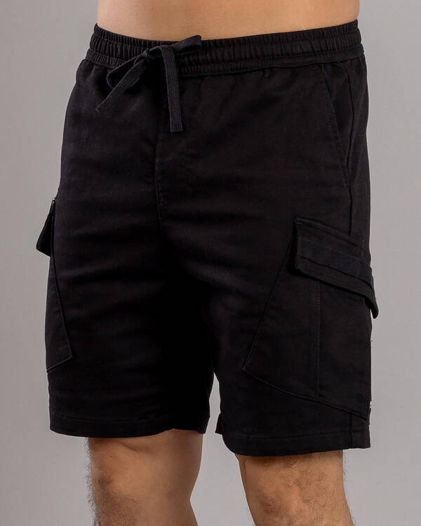 Jacks Edition Elastic Waist Shorts for Mens