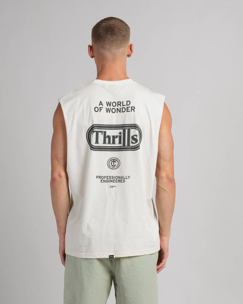 Thrills Wonder World Merch Fit Muscle Tank for Mens