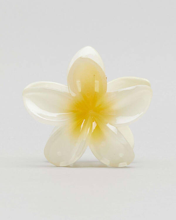 Karyn In LA Frangipani Hair Claw Clip for Womens