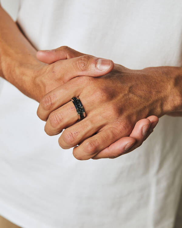 REPUBLIK Chain Spinner Ring for Mens