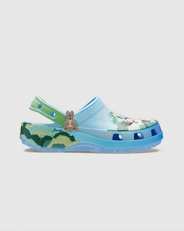 Crocs Toddlers' Bluey Best Buddies Classic Multi Clogs for Unisex