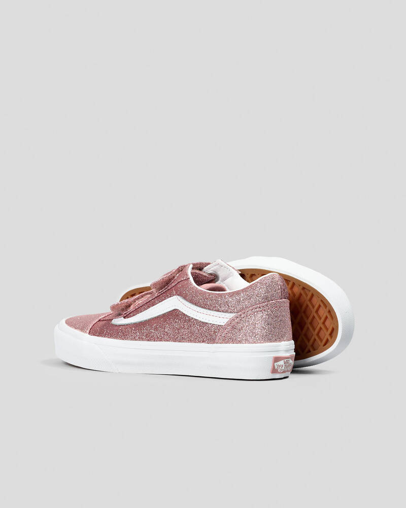 Vans Girls' Old Skool V Shoes for Womens