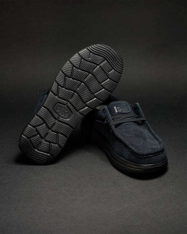 HEYDUDE Wally COMF Suede Shoes for Mens