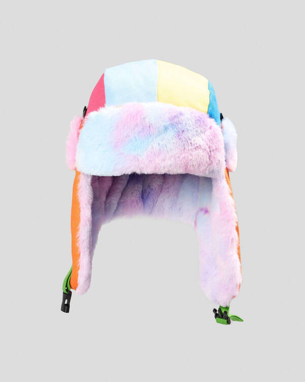 Miscellaneous Boys' Rainbow Trapper Hat for Mens