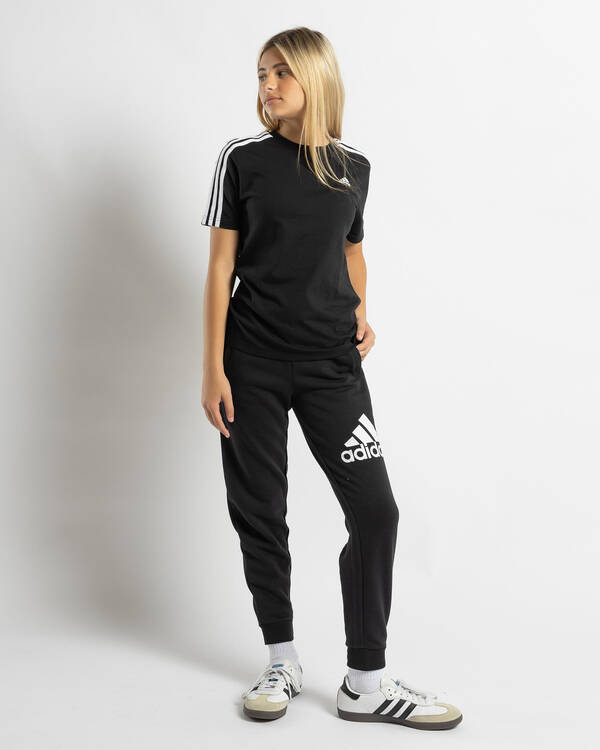adidas Girls' Big Logo Track Pants for Womens