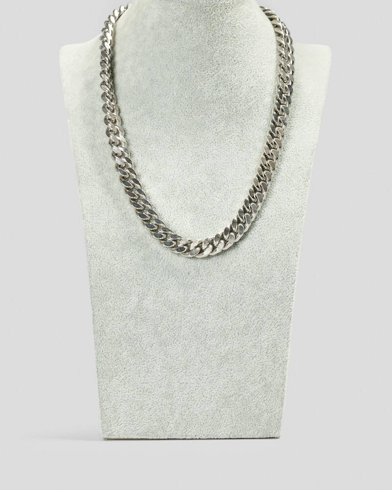 REPUBLIK Cuban Link Chain Necklace for Mens