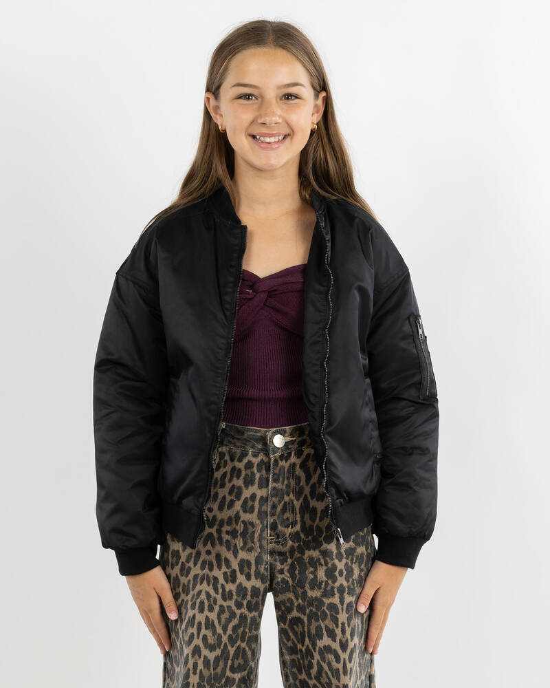 Ava And Ever Girls' Melrose Bomber Jacket for Womens