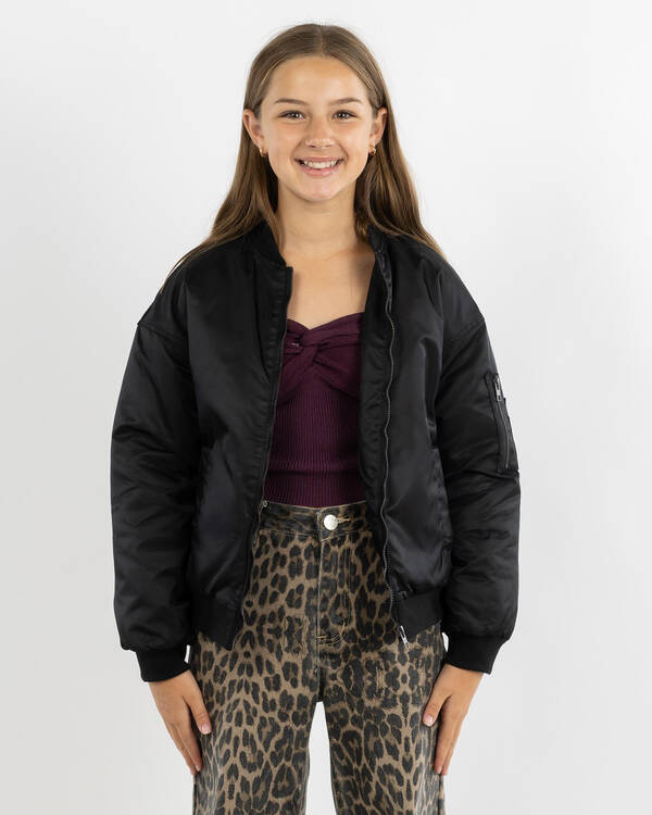 Ava And Ever Girls' Melrose Bomber Jacket for Womens