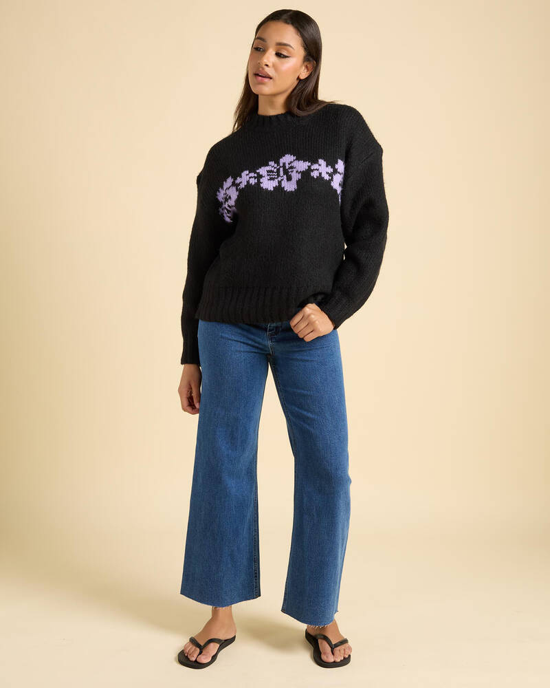 Rip Curl Cala Nights Hibiscus Knit Sweater for Womens