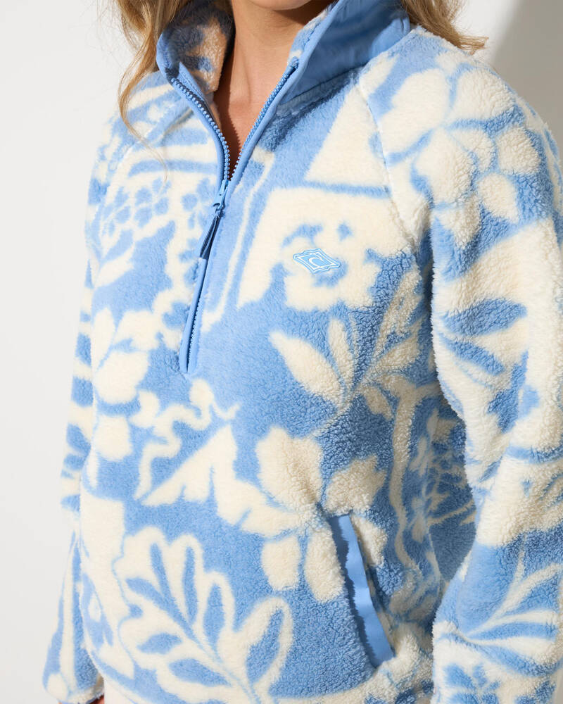 Rip Curl Party Pack Polar Fleece Sweatshirt for Womens