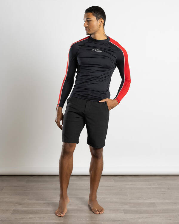 Quiksilver Griff UPF50 Long Sleeve Rash Vest for Mens