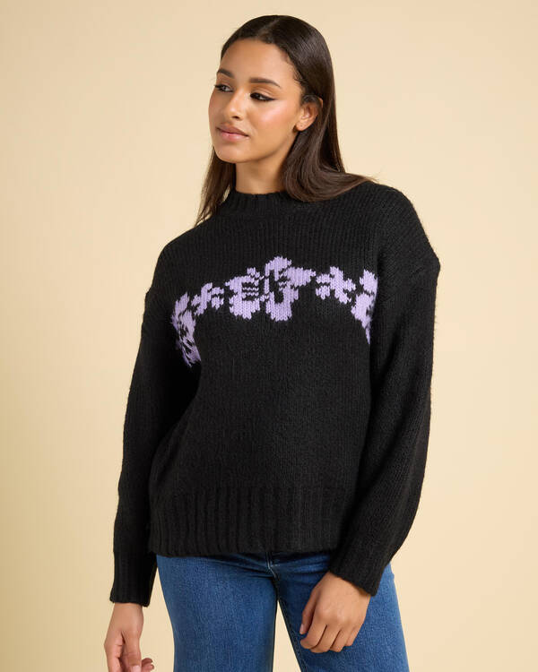 Rip Curl Cala Nights Hibiscus Knit Sweater for Womens