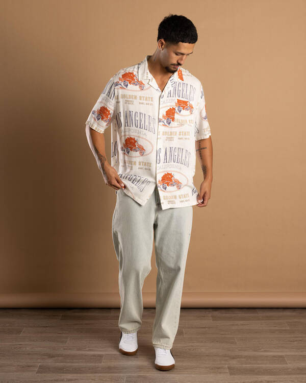 St. Goliath Golden State Short Sleeve Shirt for Mens