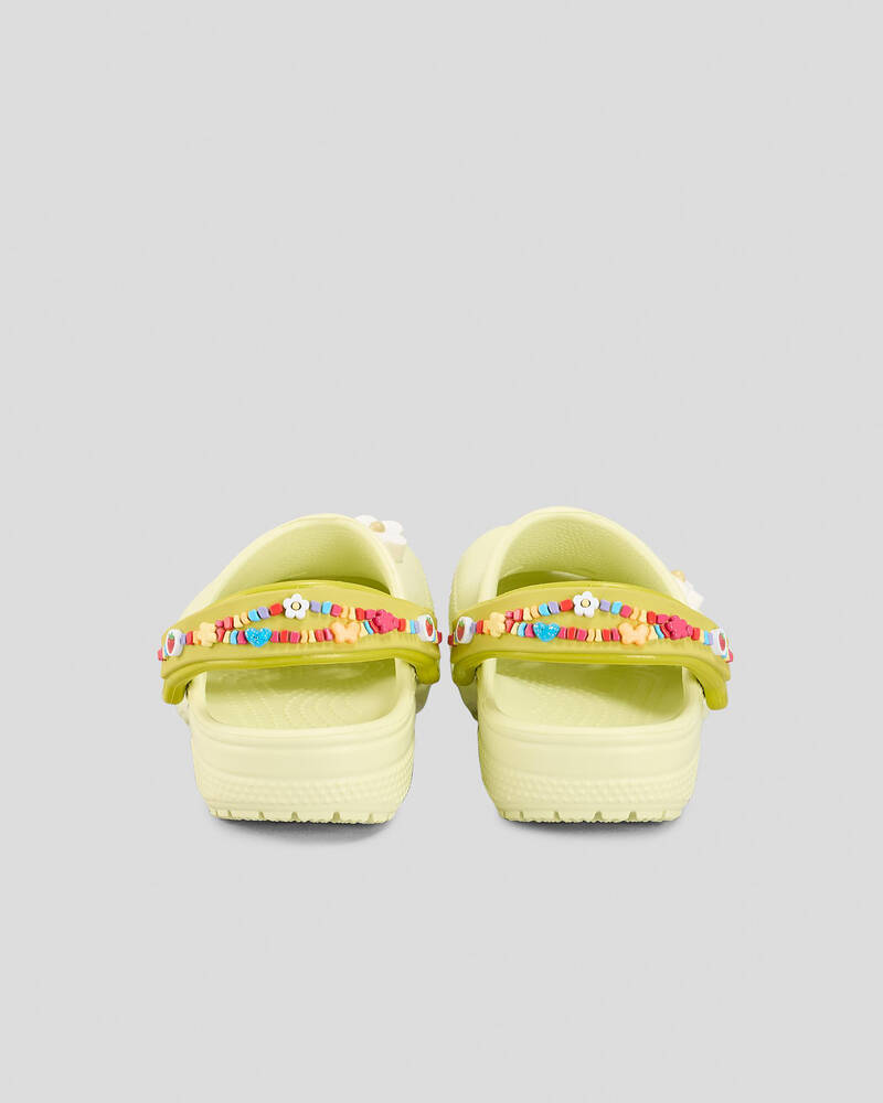 Crocs Toddlers' Classic Friendship Bracelet Clogs for Unisex
