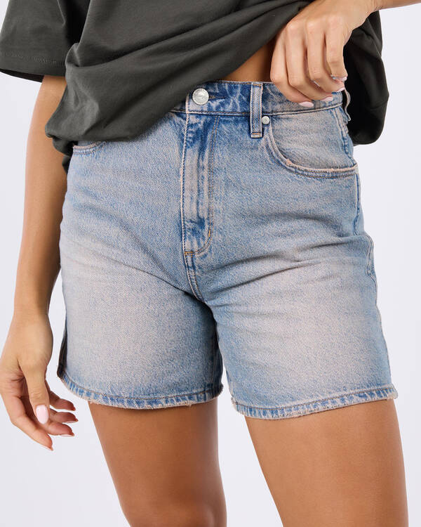 Wrangler High A-Line Shorts for Womens
