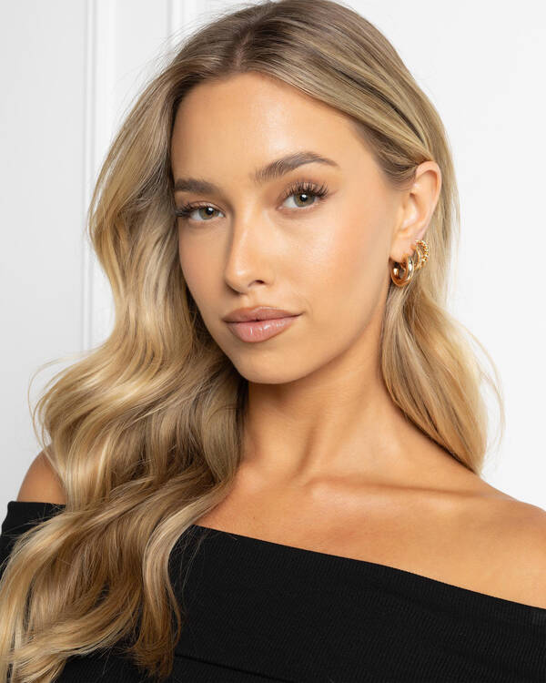 Karyn In LA Kati Hoop Earring Pack for Womens