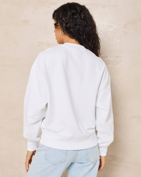 Calvin Klein Monologo Crewneck Sweatshirt for Womens