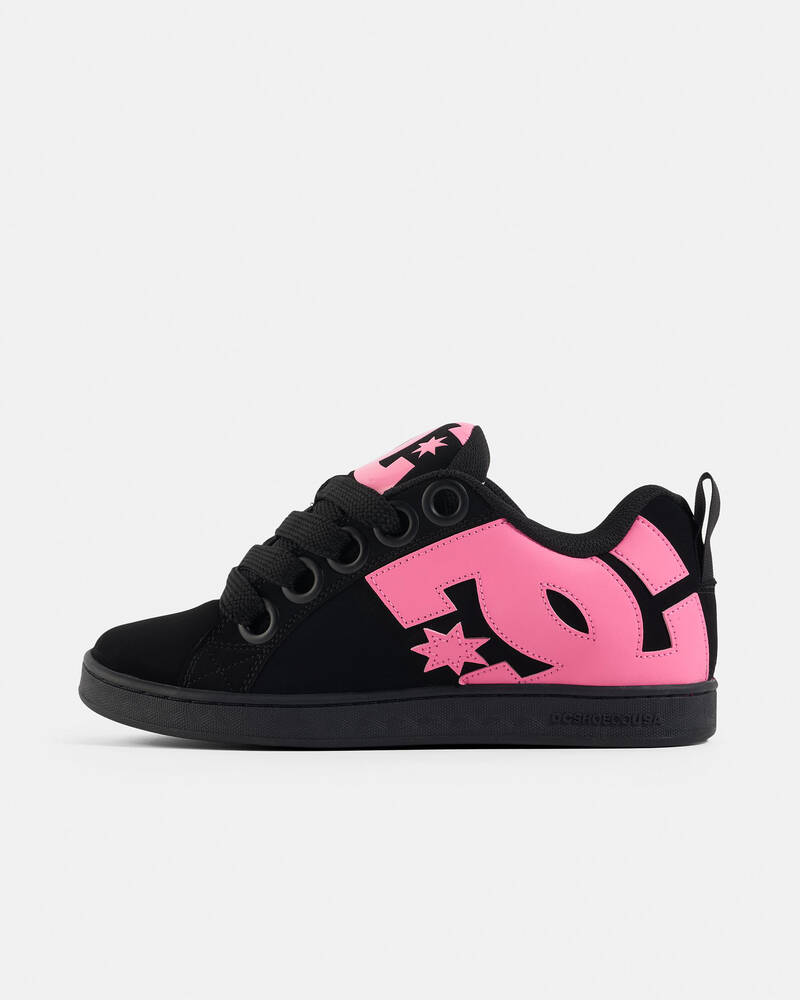 DC Shoes Womens Court Graffik Puff Shoes for Womens