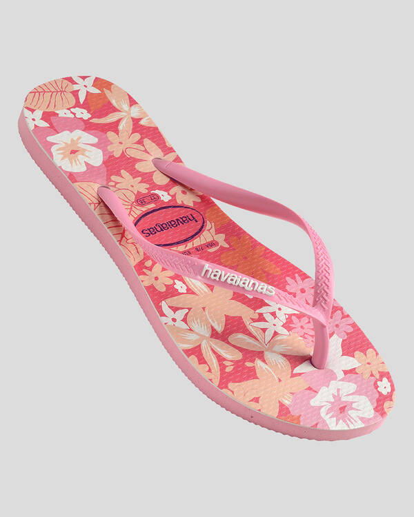 Havaianas Slim Ditsy Bloom Thongs for Womens