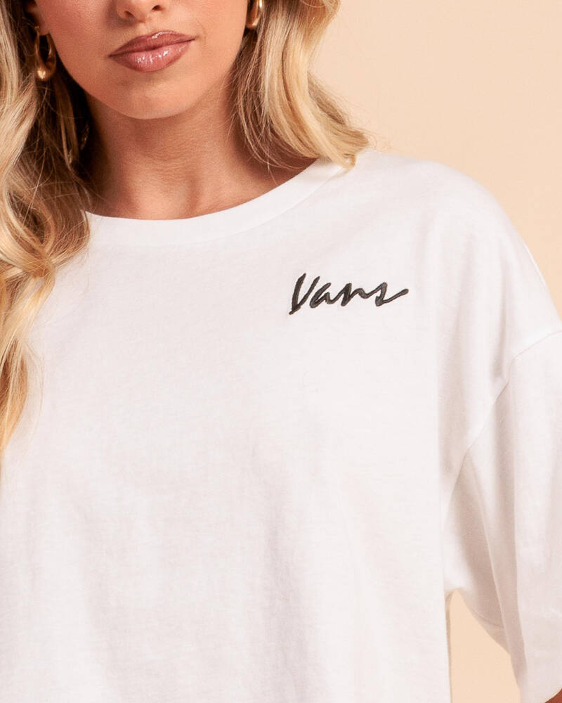 Vans Classic Script T-Shirt for Womens
