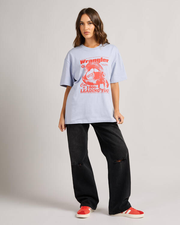 Wrangler Leading You Slouch T-Shirt for Womens
