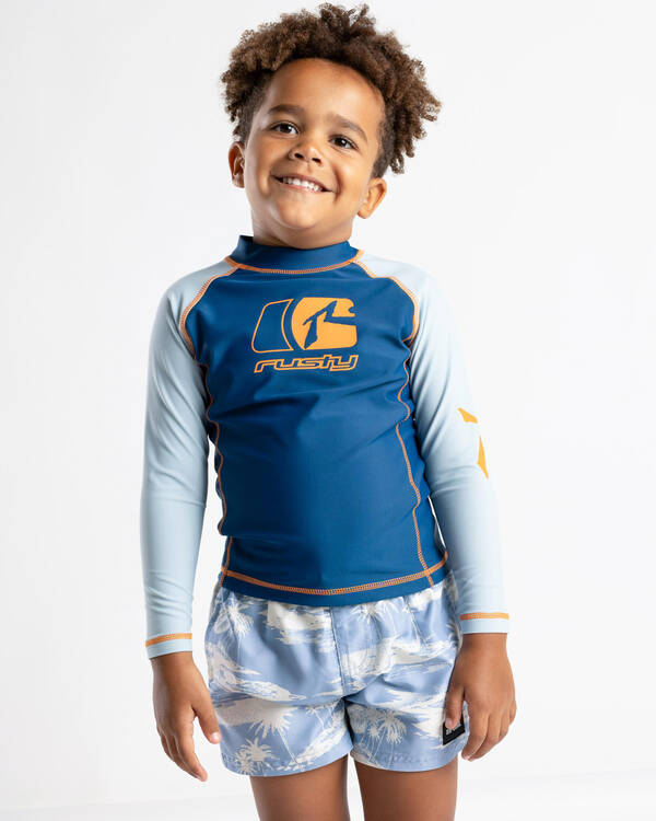 Rusty Toddlers' Y2SHAY Long Sleeve Wetshirt for Mens