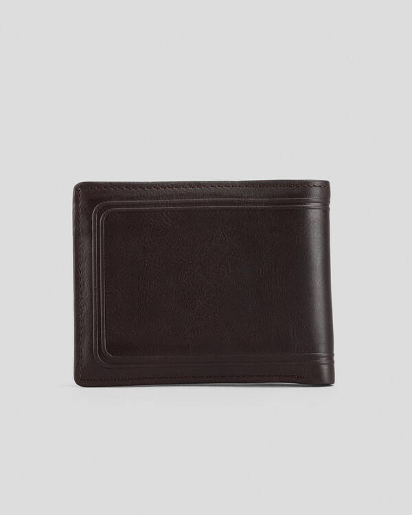 Billabong Scope 2 In 1 Leather Wallet for Mens