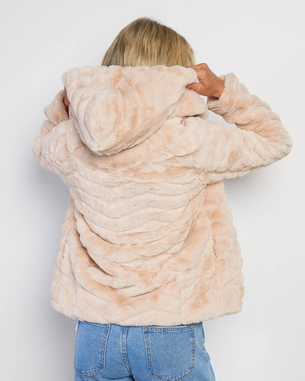 Mooloola Moulin Faux Fur Jacket for Womens