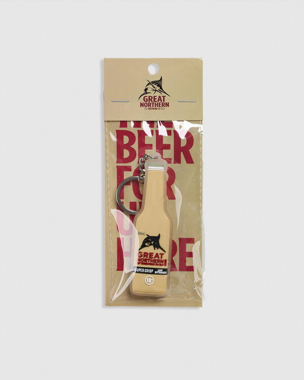 Great Northern Bottle Keyring for Unisex