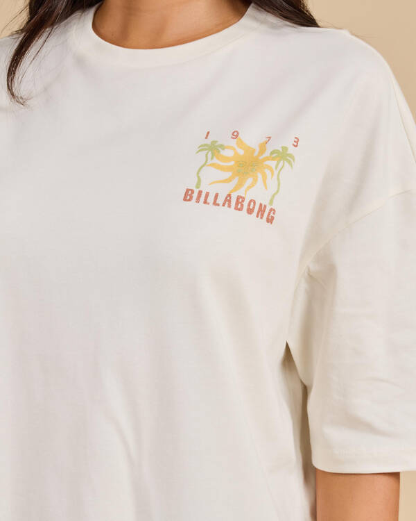 Billabong Hot Haze Oversized T-Shirt for Womens